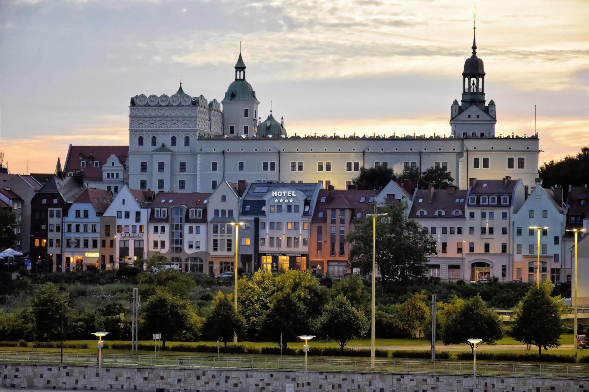 Hotel Zamek Centrum Stettin Exterior foto