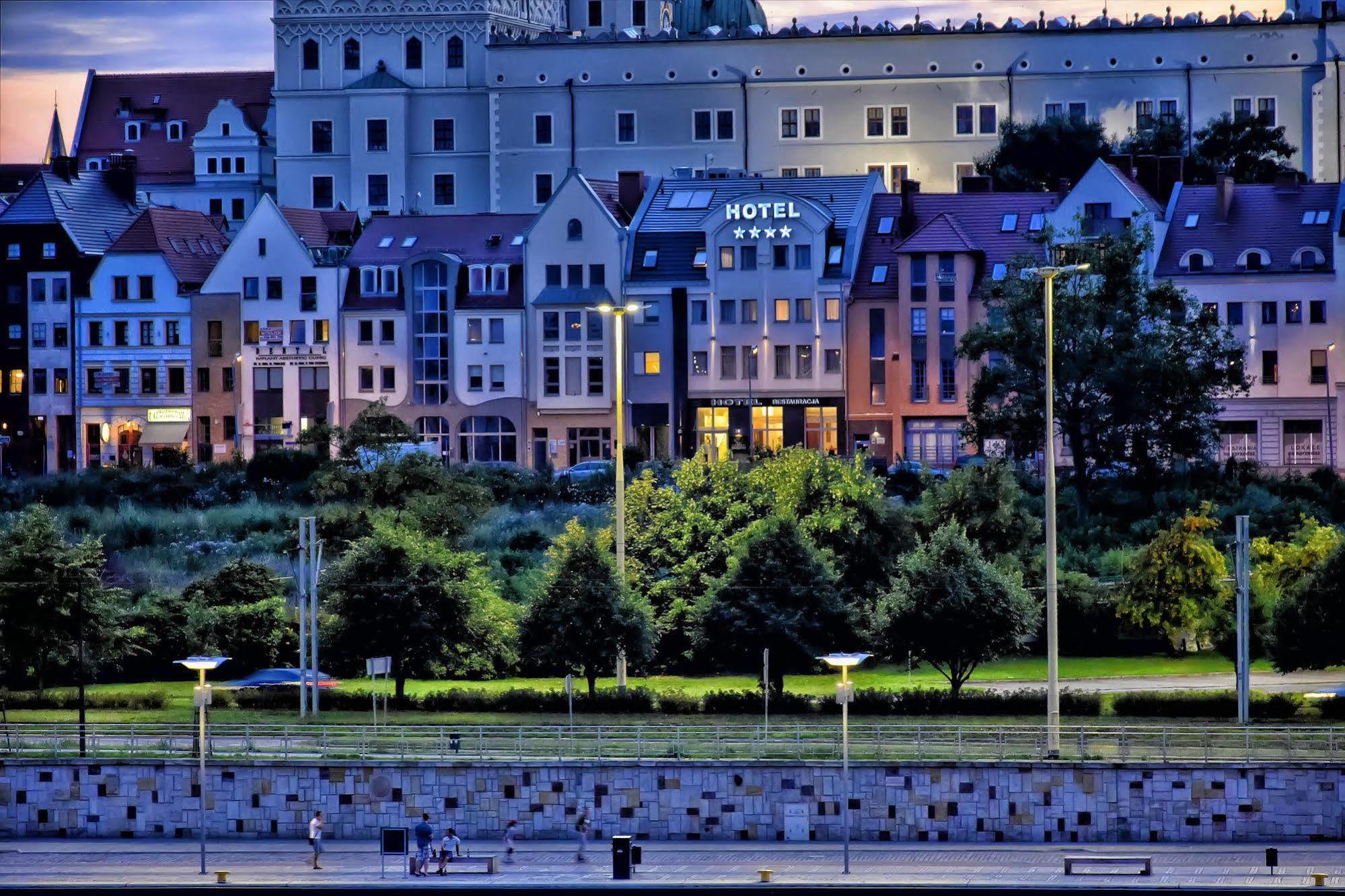 Hotel Zamek Centrum Stettin Exterior foto