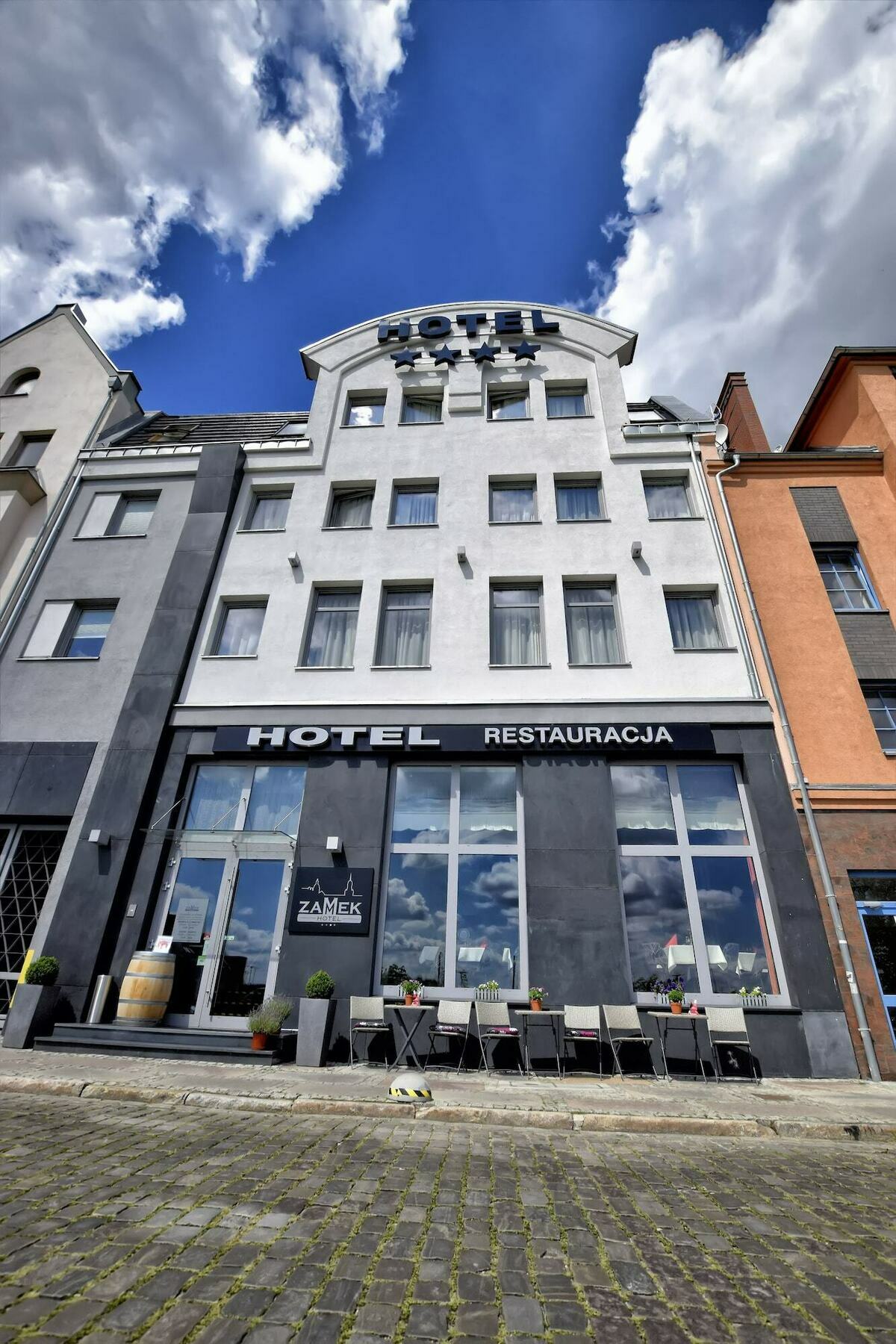 Hotel Zamek Centrum Stettin Exterior foto